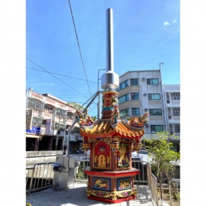 后里文明福德祠｜環保金爐