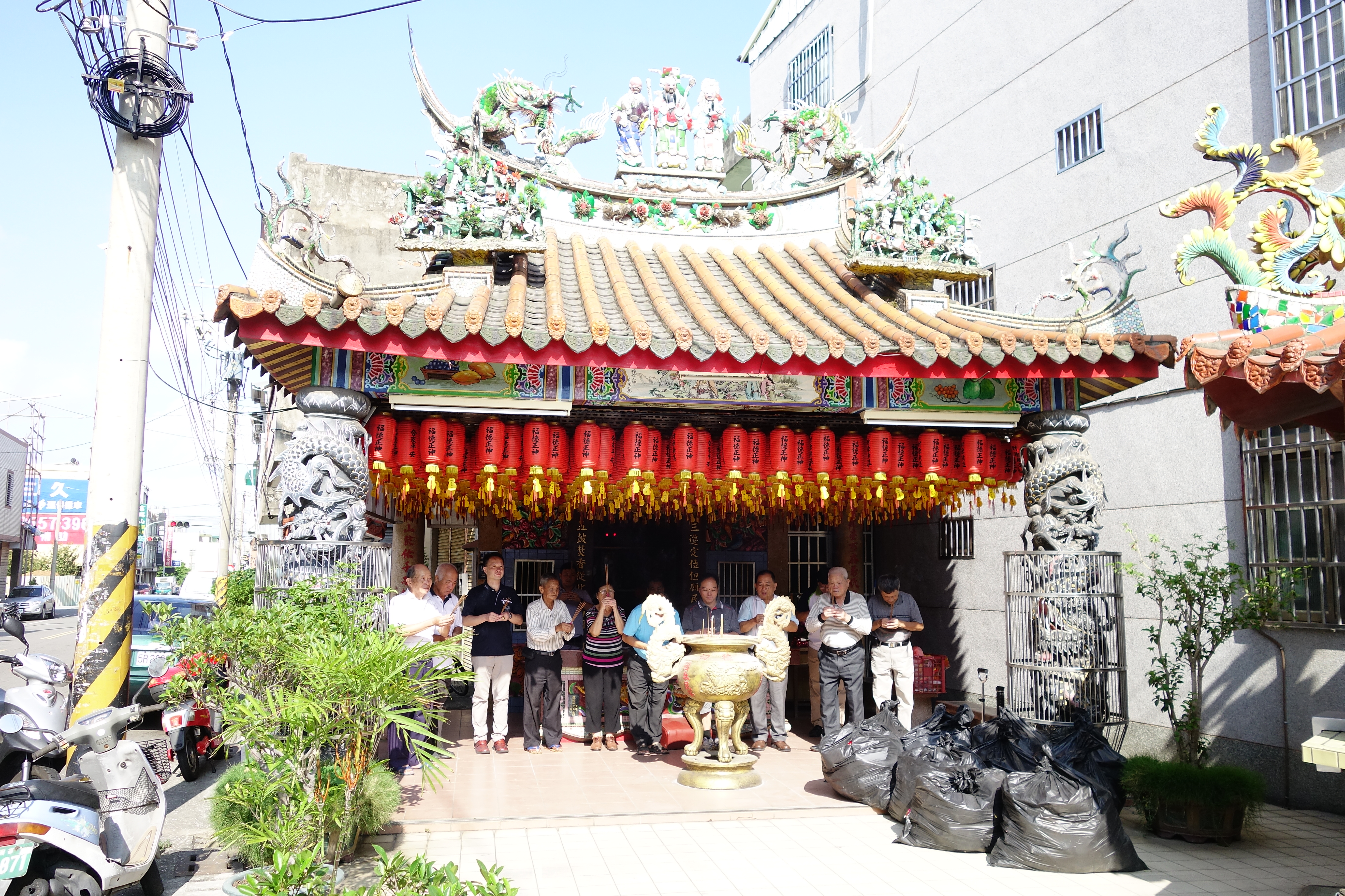 后里墩北里福德祠｜環保金爐