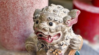 三厝福德廟|石獅