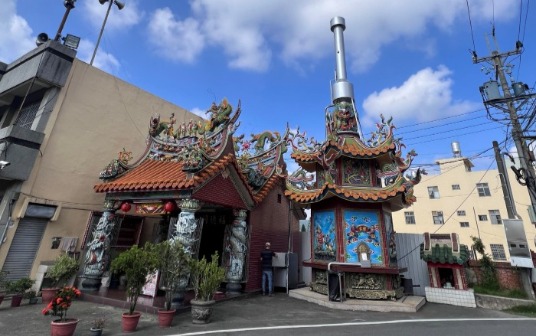 北投里慶安宮、福德祠 環保金爐正式啟用