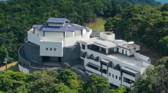 頭城兩真宮空拍廟建築樣貌