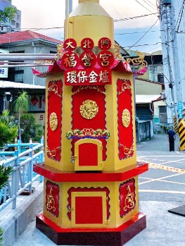 小型／單層屋簷環保金爐