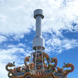 一體成型的煙塵過濾器