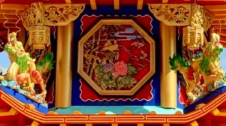 大港福德祠裝飾|環保金爐