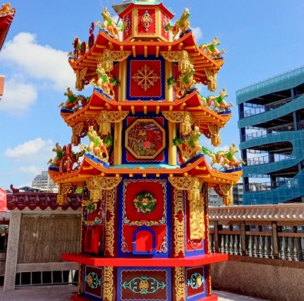 環保金爐／假柱無圖騰