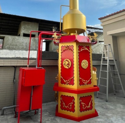 住家用環保金爐／住宅用環保金爐／家用型環保金爐／頂樓新建環保金爐／家神也在使用環保金爐