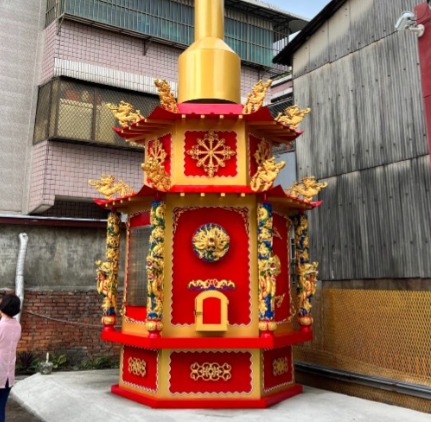 竹圍欄旁環保金爐／神爐企業監製／金屬爐SU304