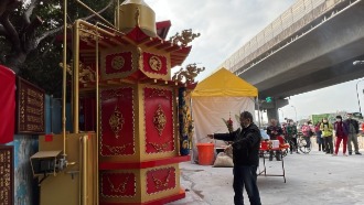 新莊福泰宮的環保金爐啟用/環保金爐/神爐企業監製/金屬爐SU304