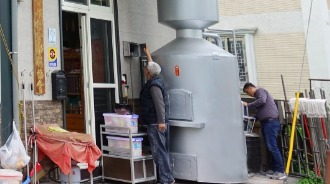 透天旁環保金爐/神爐企業設計監造/金屬爐SUS304