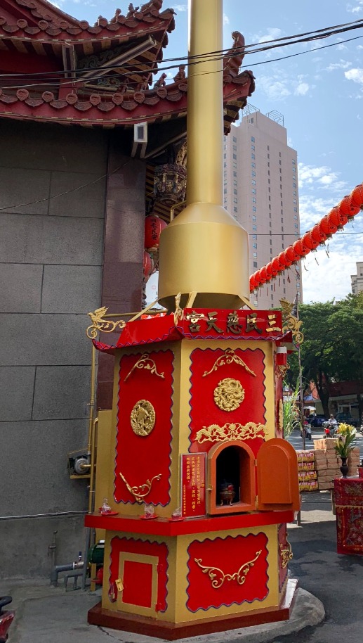 神爐監造/環保金爐/單層屋簷