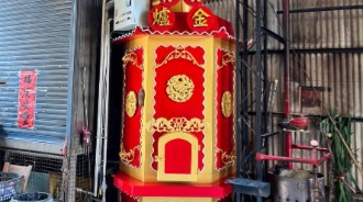 環保金爐（在有限空間裡創造最大燒金量）／神爐企業監製／金屬爐SU304