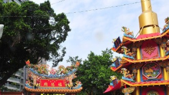 武德福山宮環保金爐更新，神爐企業最新型環保設備乙套