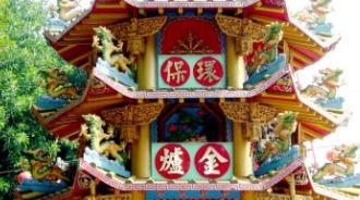 神爐監造／環保金爐／叁層屋簷
