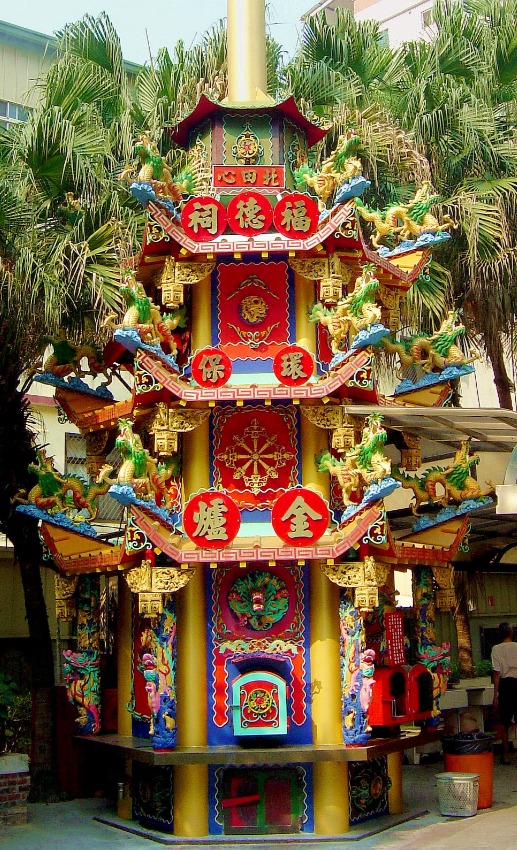 北田心福德祠原先環保金爐樣貌／神爐企業有限公司設計監造
