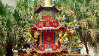 神爐監造／環保金爐／叁層屋簷