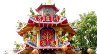 神爐監造／環保金爐／叁層屋簷