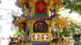 神爐監造／環保金爐／叁層屋簷