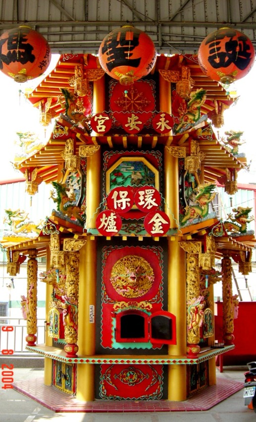松竹福德祠早期環保金爐樣貌/神爐企業有限公司設計監造