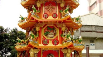 神爐監造／環保金爐／叁層屋簷