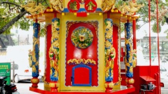 通過國家檢測的環保金爐/雙層屋簷/神爐企業監製/金屬爐SU304