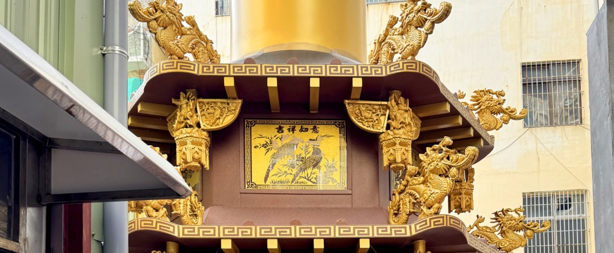 哈瑪星玉勅龍鳳宮的環保金爐/神爐企業監製/金屬爐SUS304