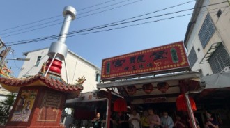 彰化田中瑩龍宮／金爐上方環保設備