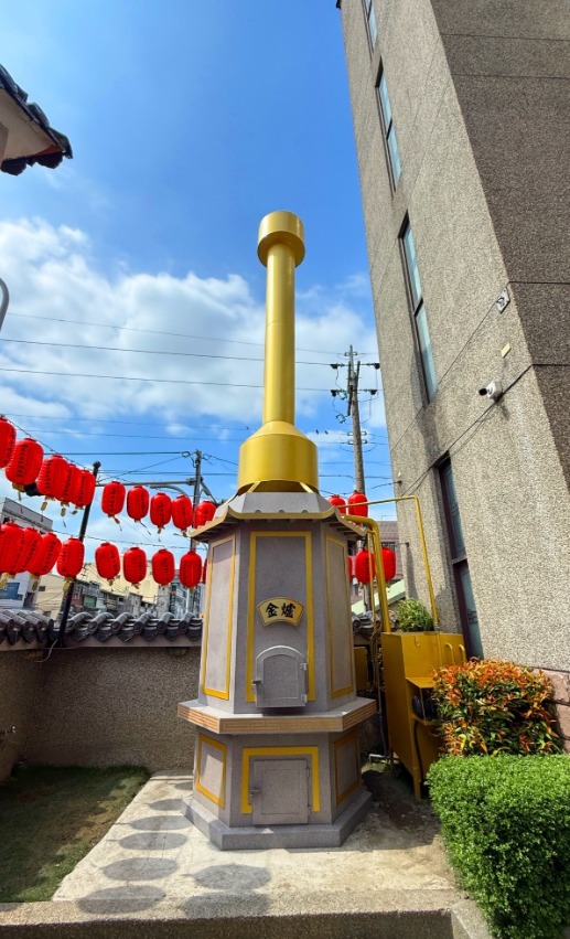 三峽玄門濟靈宮環保金亭是神爐企業有限公司設計監造的唷~