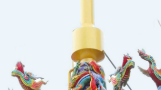 深坑集順廟／金爐上方設備/神爐企業設計監造
