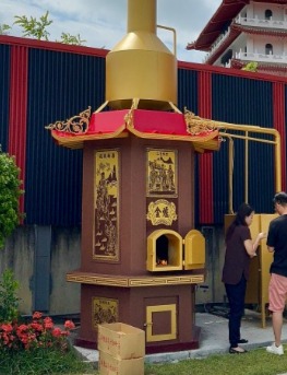 雙層屋簷／厚屋緣／石材款環保金爐