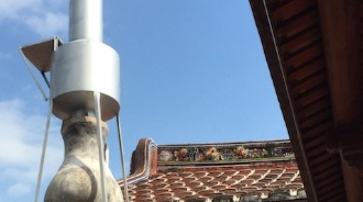 大龍峒保安宮銀爐/上方環保設備