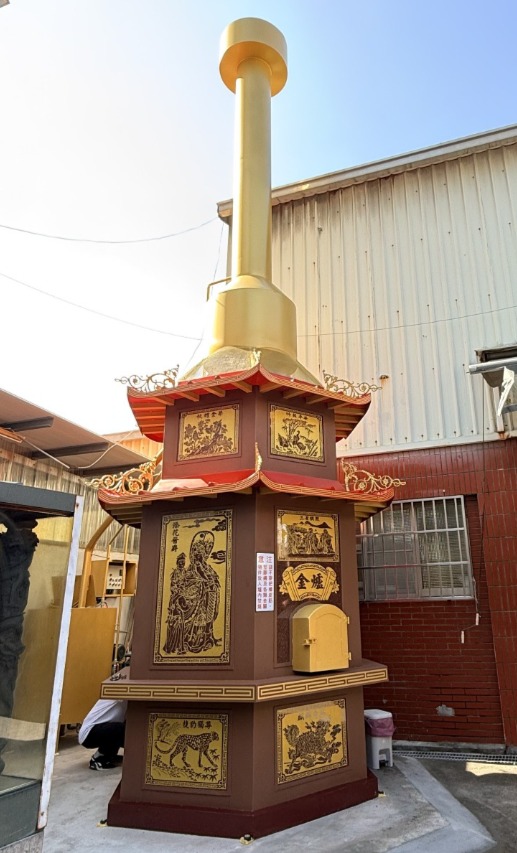 草屯慈惠堂環保金爐是神爐企業有限公司設計監造