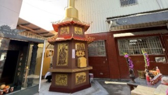 神爐監造／環保金爐／燒金爐口狀態火力全開