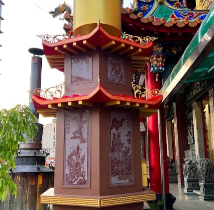 廟埕前環保金爐/石材/石漆金爐/金屬爐