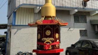 路竹下坑天龍宮的環保金爐/神爐企業監造/金屬爐SU304