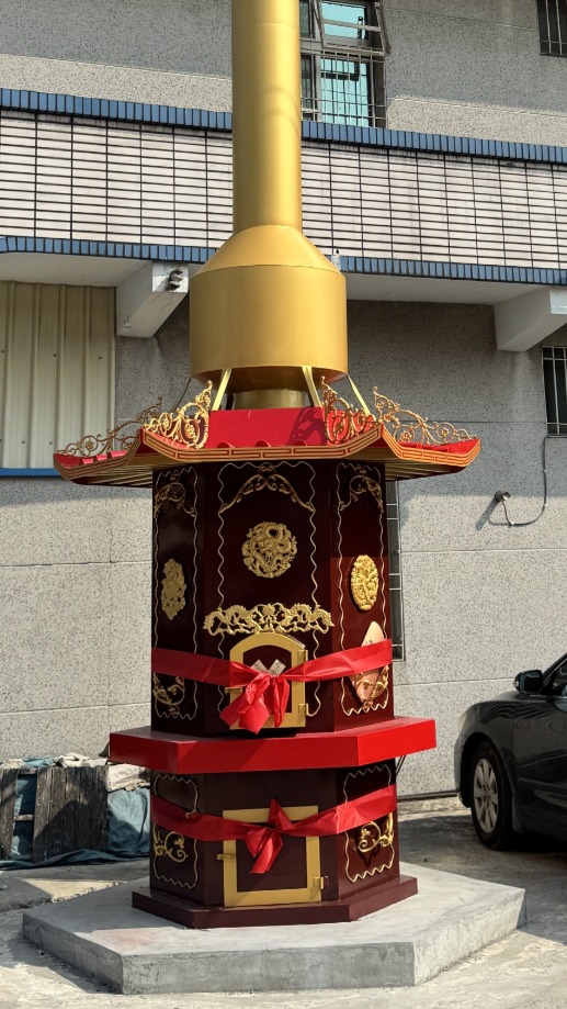 五府王爺使用的環保金爐/神爐企業監造/金屬爐SU304
