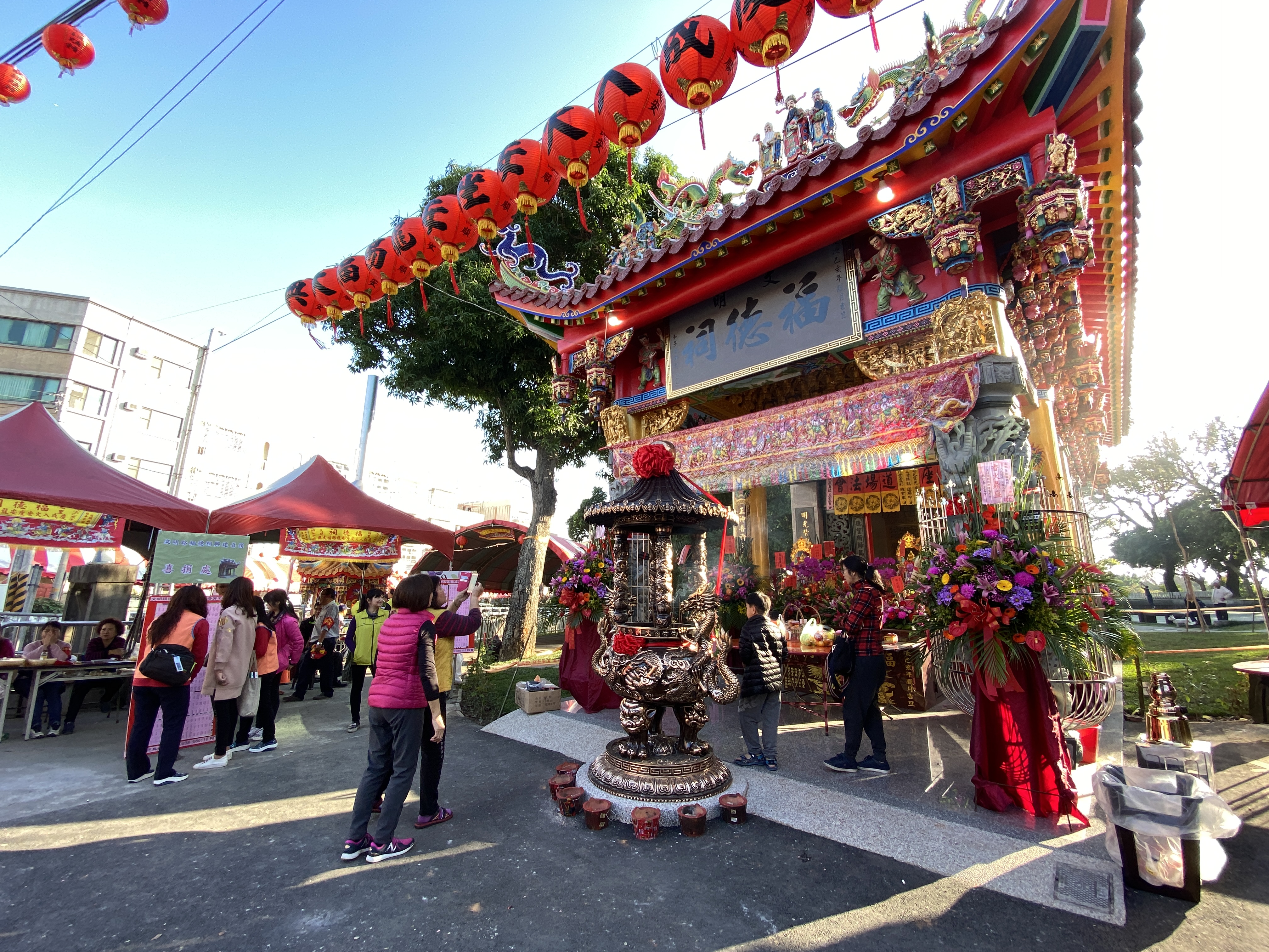 后里墩東文明福德祠｜環保金爐